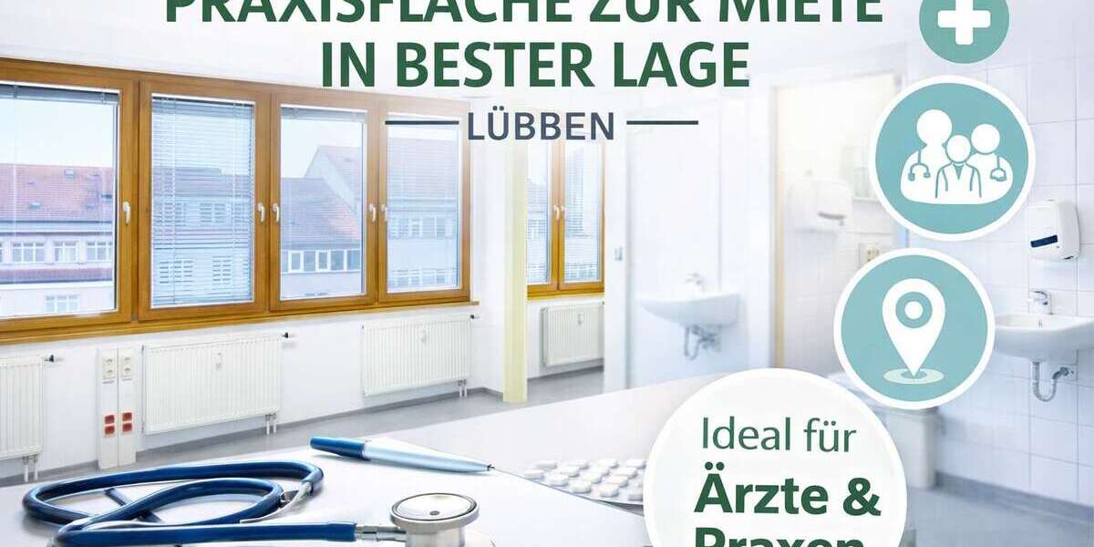 Ihre neuen Praxisräume in zentraler Lage von Lübben (Spreewald)! - Gewerbeobjekt Lübben | Angebot:25238881