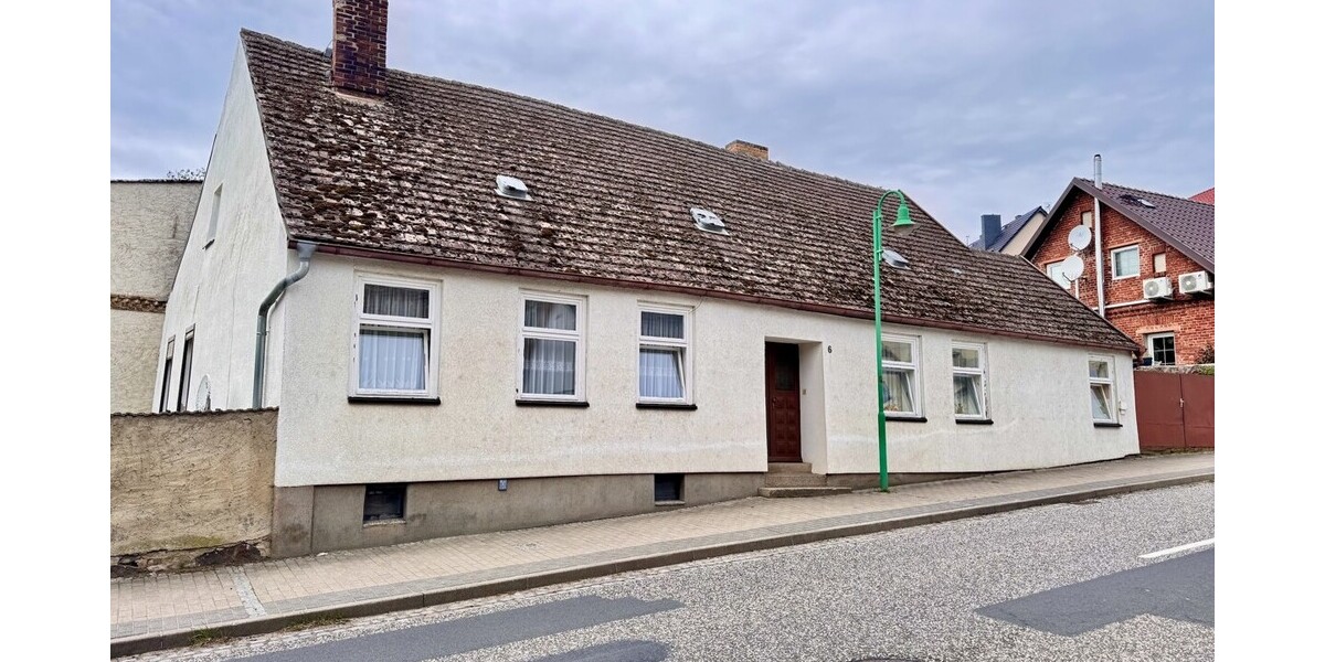 HORN IMMOBILIEN ++ Ein Haus für viele Möglichkeiten in Brüssow bei Löcknitz - Einfamilienhaus Brüssow | Angebot:26647225