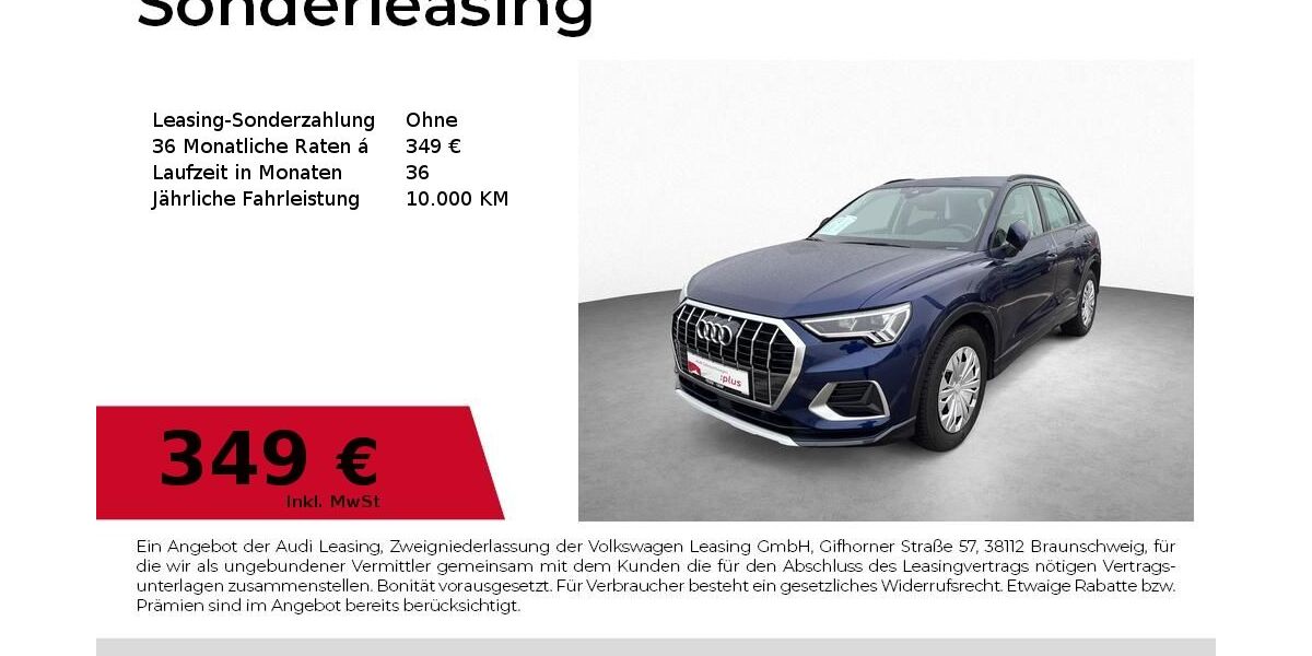 Audi Q3 22.950 km 38.450 &euro; Burgoberbach 91595