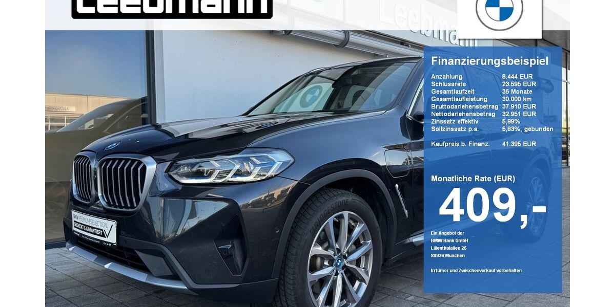 BMW X3 37.874 km 41.395 &euro; Deggendorf 94469