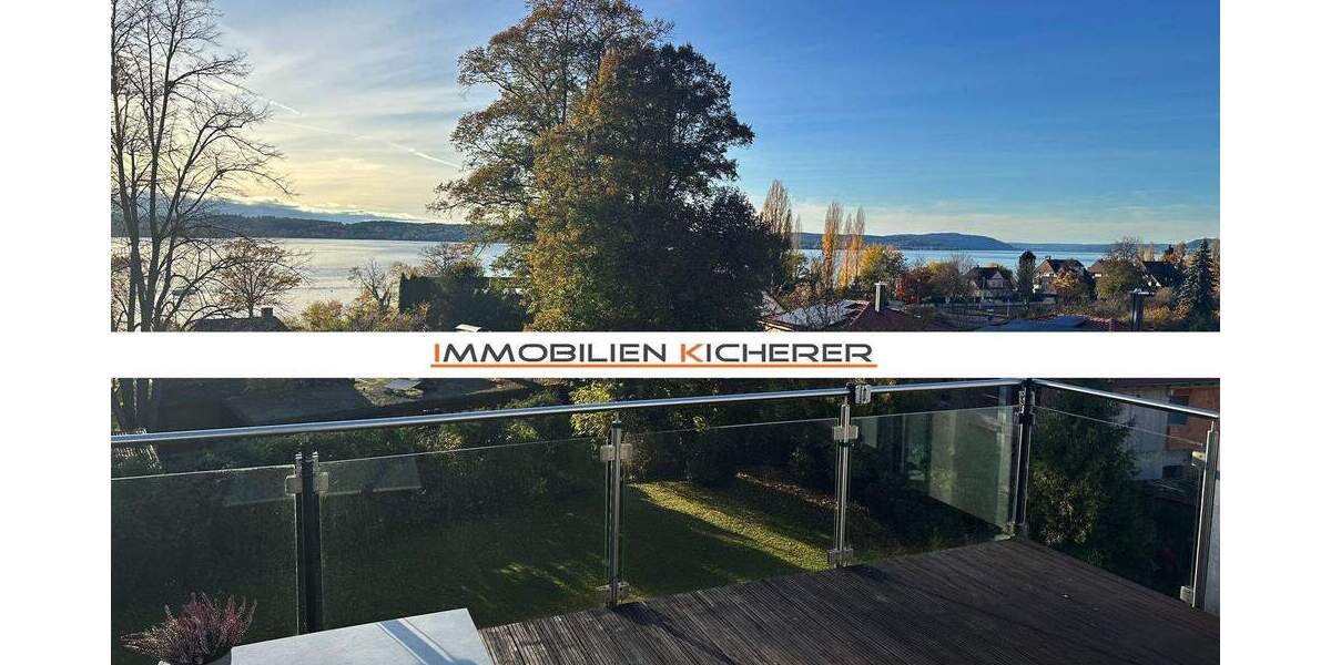 Einmalig - moderne Dachwohnung mit großer Dachterrasse & Seeblick - Hafennähe 3 zimmer