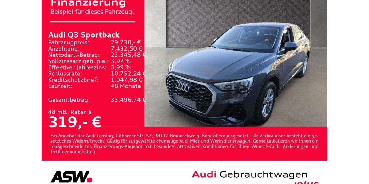 Audi Q3 45.990 km 29.730 &euro; Heilbronn 74074