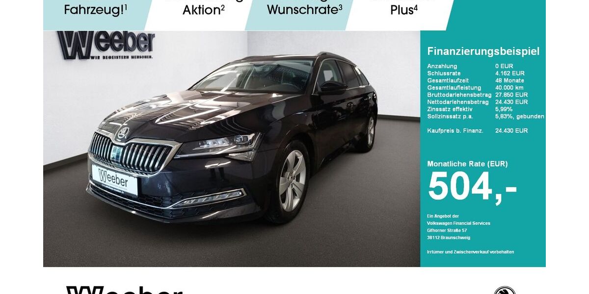 Skoda Superb 67.513 km 23.890 &euro; Leonberg 71229