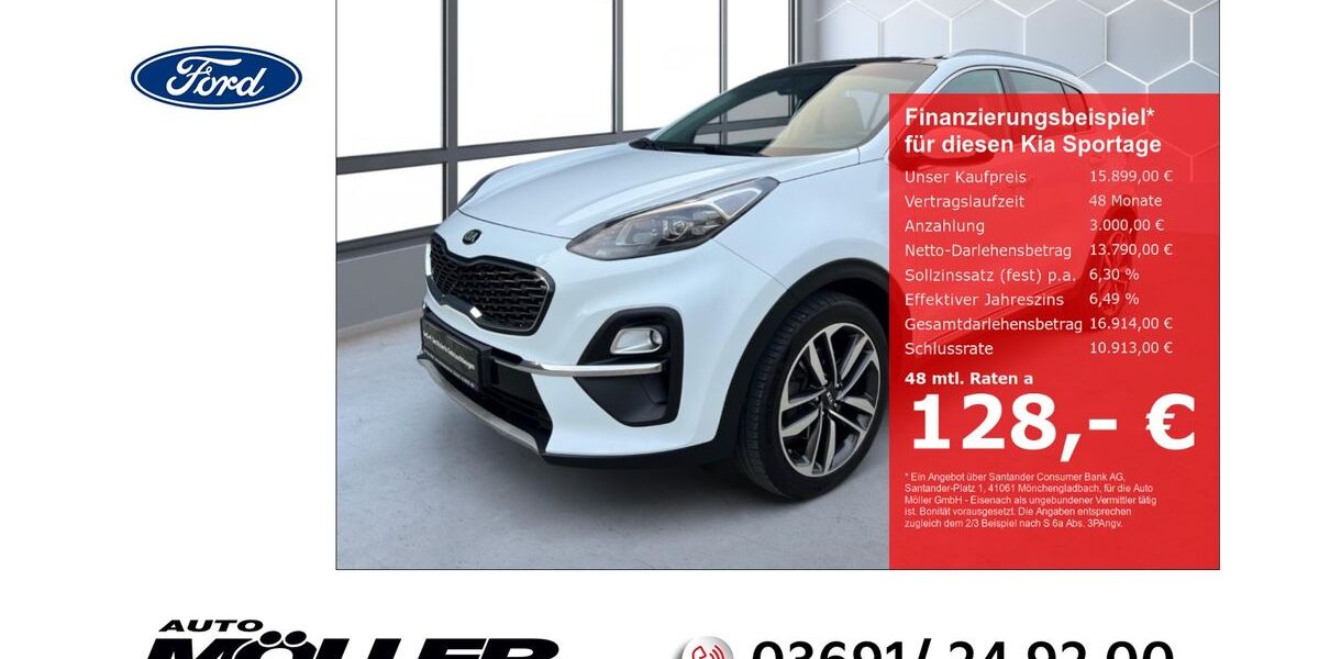 Kia Sportage 128.765 km 15.899 &euro; Eisenach 99817