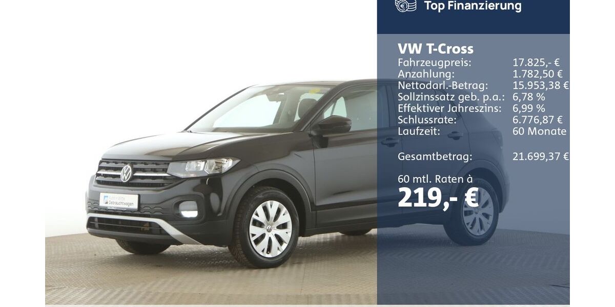 VW T-Cross 24.192 km 17.825 &euro; Jesteburg 21266
