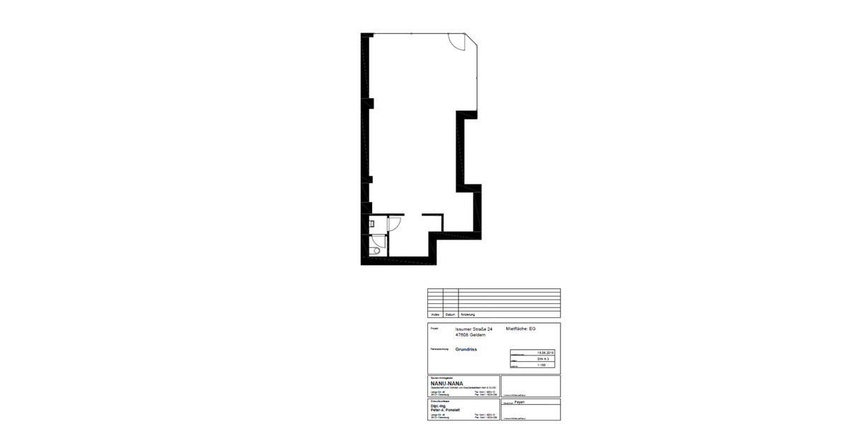 Gewerbeobjekt Geldern - 800&euro; | Angebot:25384799