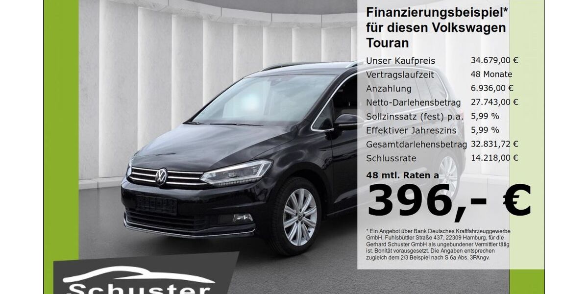 VW Touran 20.668 km 34.179 &euro; Ruhstorf 94099