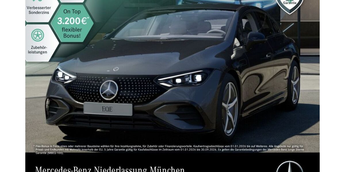 Mercedes-Benz EQE 4.616 km 51.980 &euro; München 80636