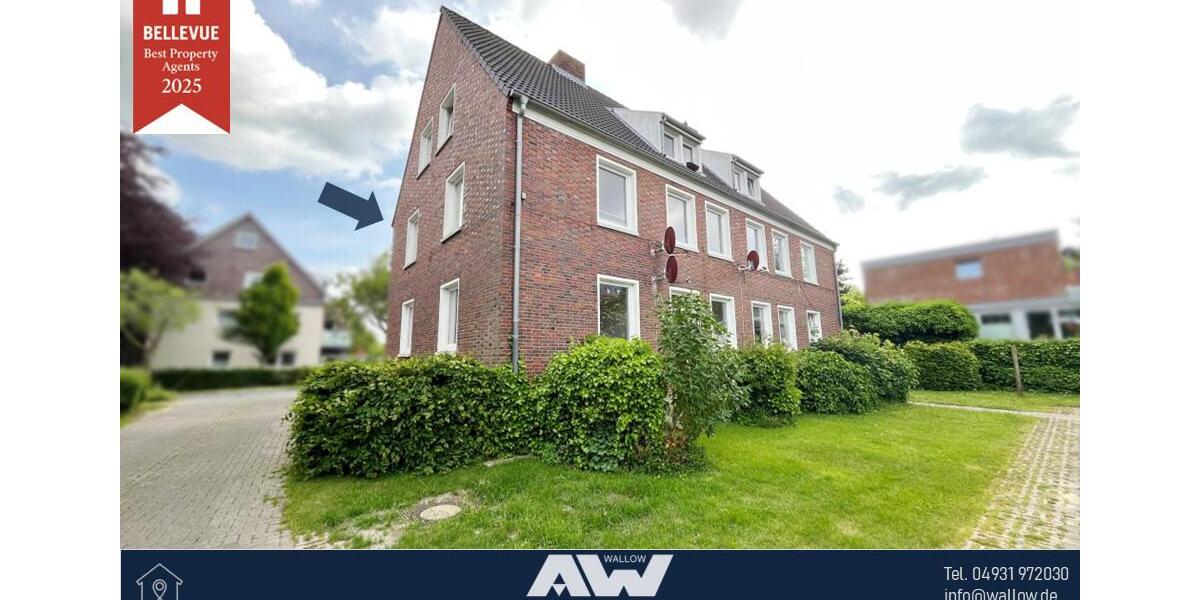 Obergeschosswohnung in TOP-Lage von Norden! 3 zimmer