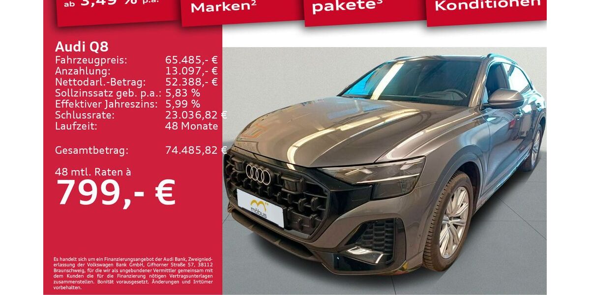 Audi Q8 23.562 km 65.485 &euro; Berlin 13088