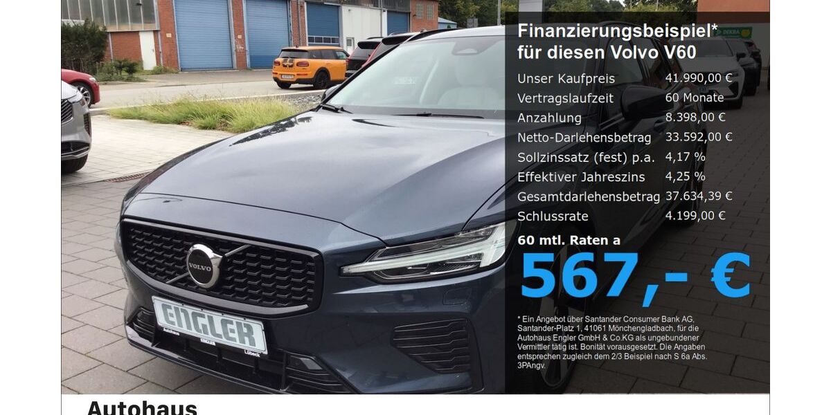 Volvo V60 11.250 km 41.990 € Lübeck 23566