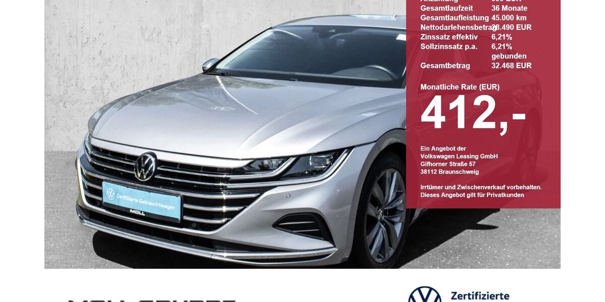 VW Arteon 63.323 km 28.490 &euro; Düsseldorf 40474