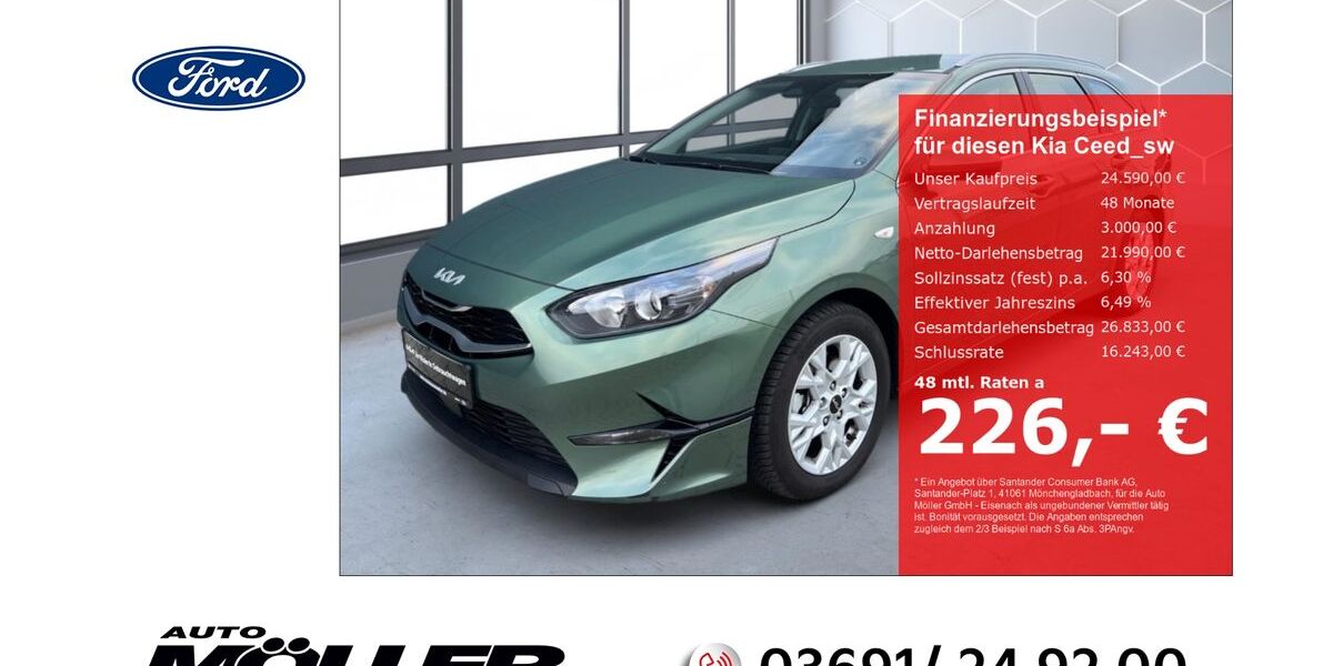 Kia ceed Sportswagon 4.385 km 24.590 &euro; Eisenach 99817