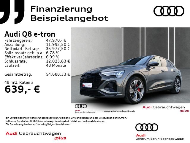 Audi Q8 e-tron 50.772 km 47.970 &euro; Berlin 13581