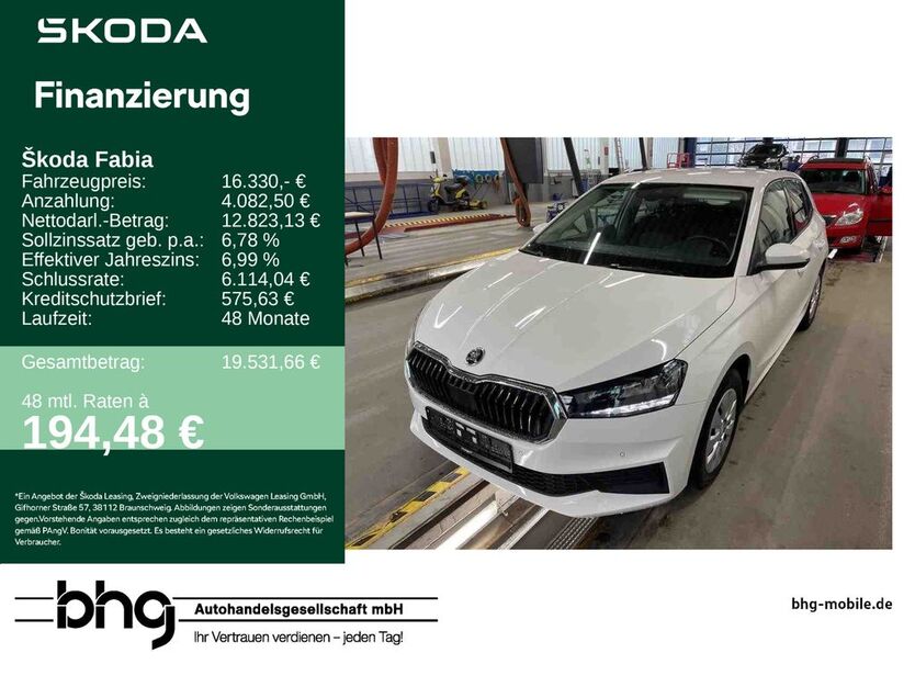 Skoda Fabia 40.541 km 16.330 € Freudenstadt 72250