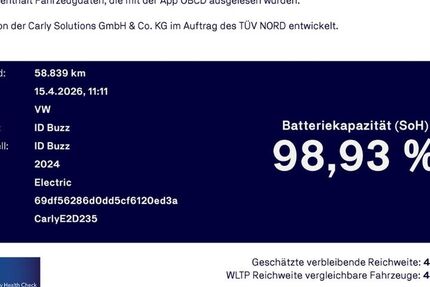 VW ID. Buzz 58.839 km 43.425 &euro; Dortmund 44379