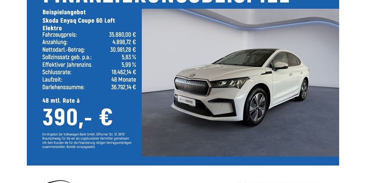 Skoda Enyaq 22.700 km 35.480 &euro; Göttingen 37081