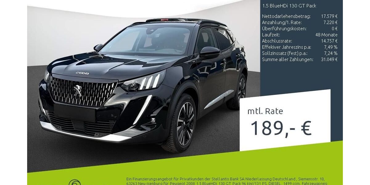 Peugeot 2008 53.532 km 23.640 &euro; Bocholt 46395