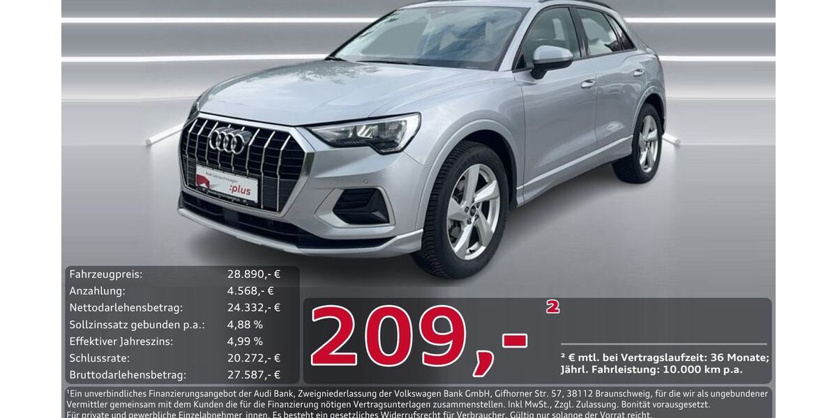 Audi Q3 26.500 km 28.890 &euro; Ingolstadt 85057
