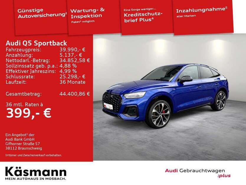 Audi Q5 58.009 km 39.990 € Mosbach 74821
