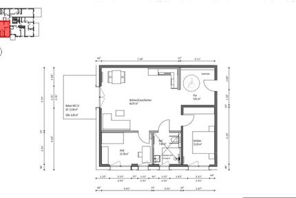 Wohnung Friedland - 3 Zimmer, 93 m&sup2;, 465.000&euro; | Angebot:25304099