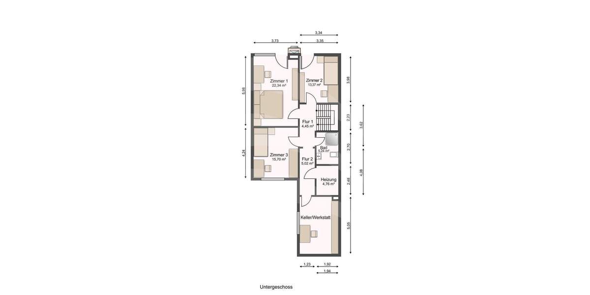 Reihenendhaus Passau Haidenhof-Süd - 5 Zimmer, 152 m&sup2;, 449.000&euro; | Angebot:25815714