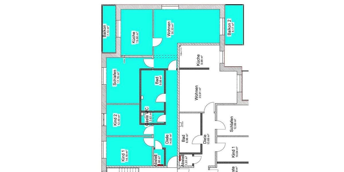 Etagenwohnung Radeburg - 4 Zimmer, 128 m&sup2;, 1.792&euro; | Angebot:26178340