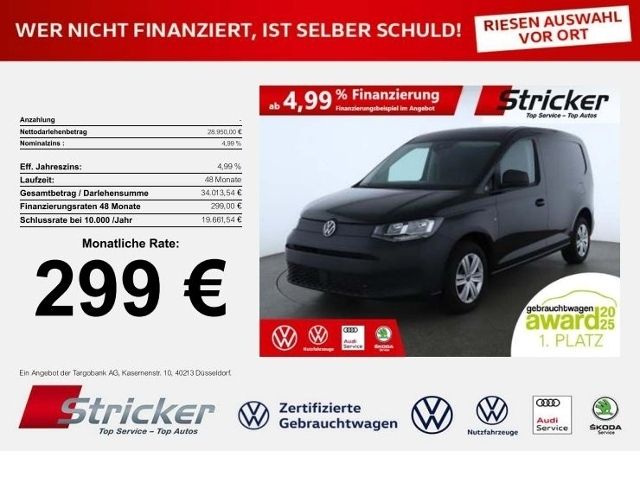 VW Caddy 7.211 km 28.949 € Detmold 32760
