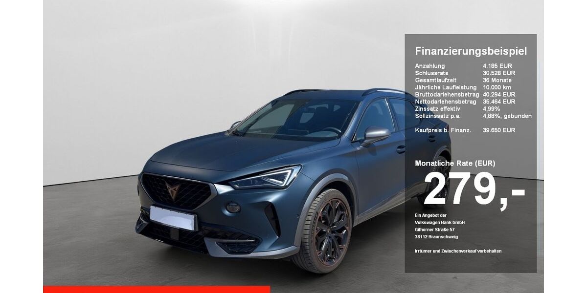 Cupra Formentor 18.880 km 38.950 &euro; Regensburg 93055