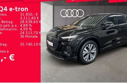 Audi Q4 e-tron 27.465 km 31.250 &euro; Frankfurt am Main 60326