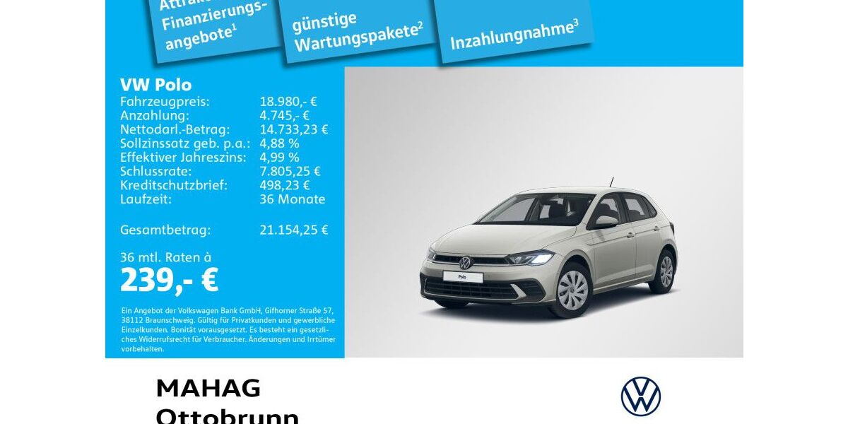 VW Polo 25.005 km 18.980 &euro; Ottobrunn 85521