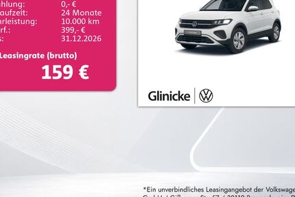 VW T-Cross 5.999 km 20.970 &euro; Erfurt 99099