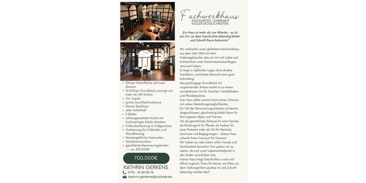 Bauernhaus, Landhaus Hövelhof - 700.000&euro; | Angebot:25391943