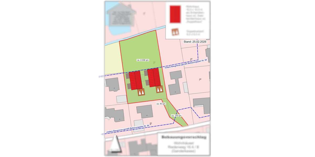 Grundstück zu verkaufen in Ganderkesee 619.000 € 2180 m² - Grundstück Ganderkesee | Angebot:25319969
