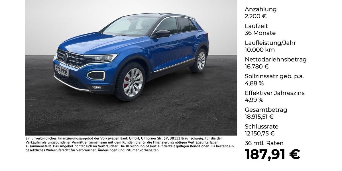 VW T-Roc 107.736 km 17.880 &euro; Osnabrück 49078