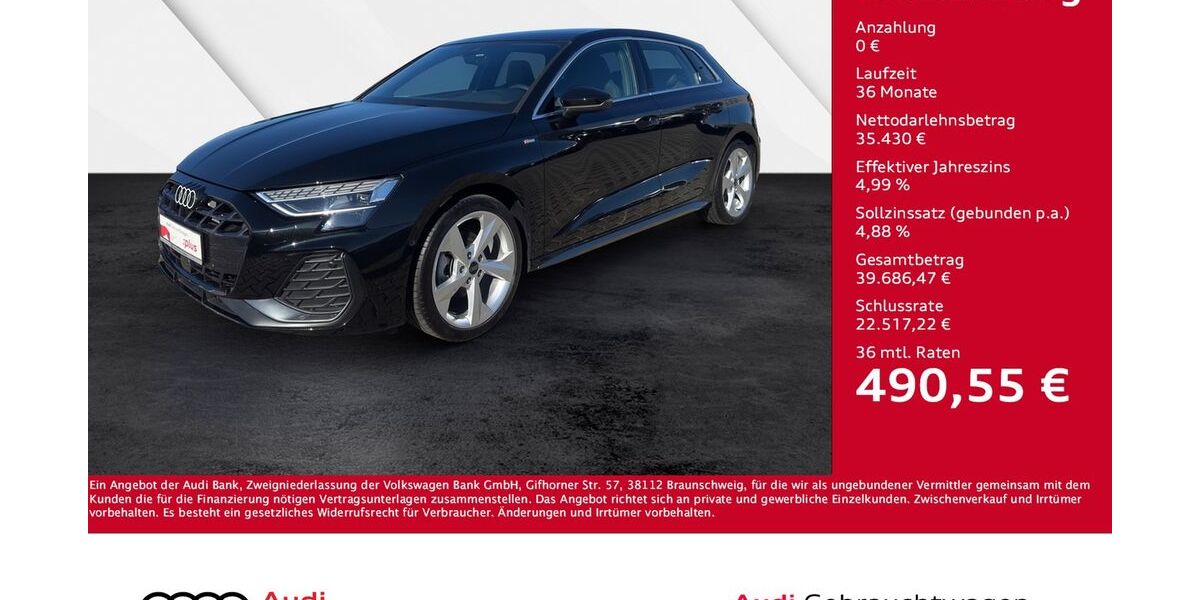 Audi A3 9.350 km 34.830 &euro; Giessen 35394