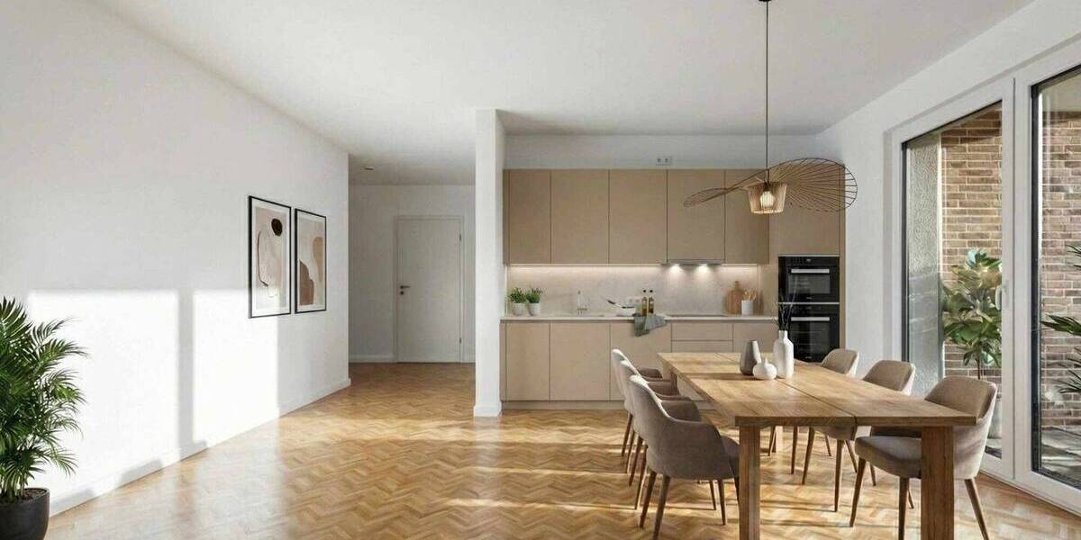 Etagenwohnung Kappeln - 2 Zimmer, 59 m&sup2;, 229.000&euro; | Angebot:25776504