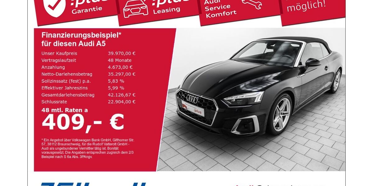 Audi A5 62.760 km 39.970 &euro; Holzminden 37603