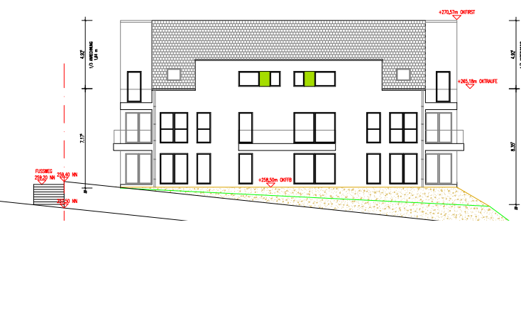 Baugrundstück mit Baugenehmigung für 8 WE in Taben-Rodt Nähe Saarburg, ideal für ISB-Förderung zimmer