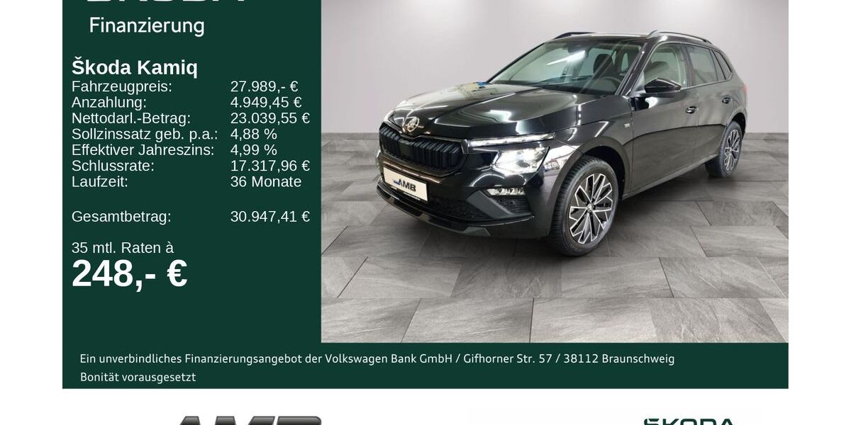 Skoda Kamiq 18.310 km 27.440 &euro; Borna 04552