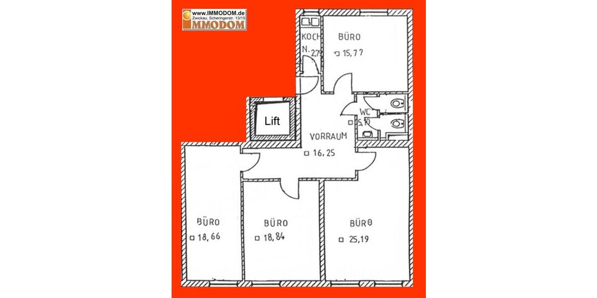 Gewerbeobjekt Zwickau - 560&euro; | Angebot:25253885