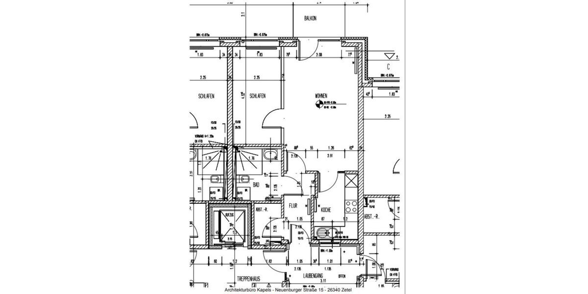 Etagenwohnung Zetel - 1 Zimmer, 49 m&sup2;, 125.000&euro; | Angebot:24755270