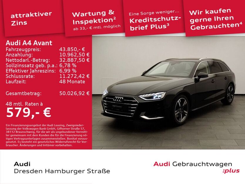 Audi A4 6.000 km 43.850 € Dresden 01067