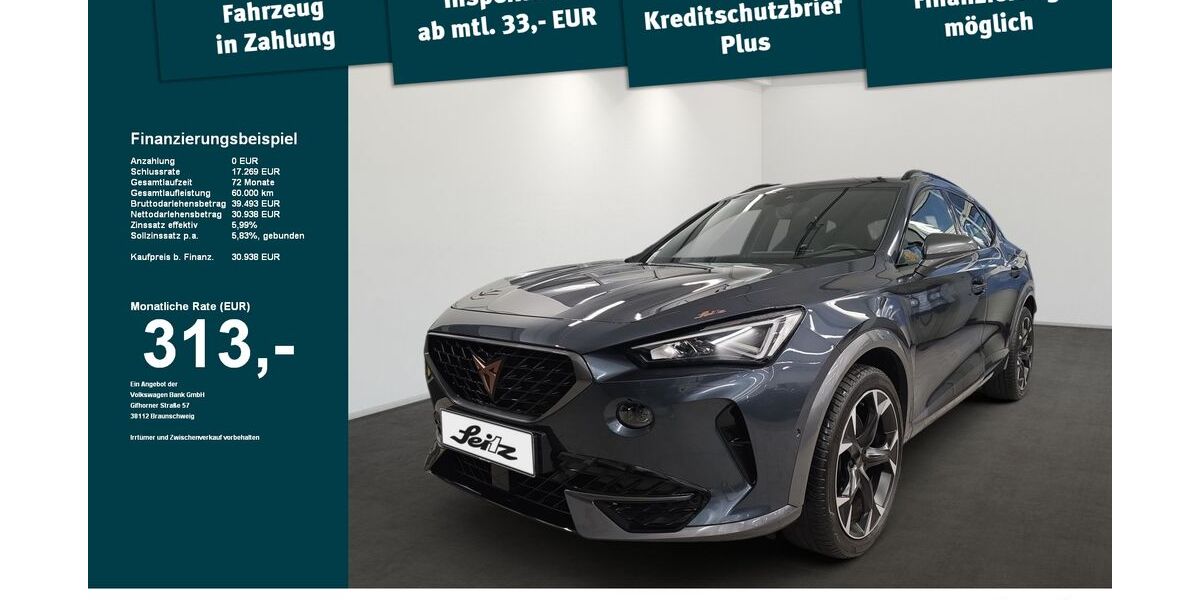 Cupra Formentor 25.260 km 30.690 &euro; Weingarten 88250