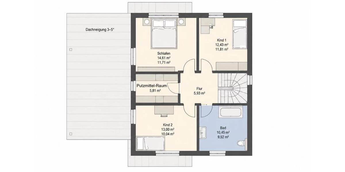Doppelhaushälfte Bad Essen - 4 Zimmer, 125 m&sup2;, 1.375&euro; | Angebot:26624382