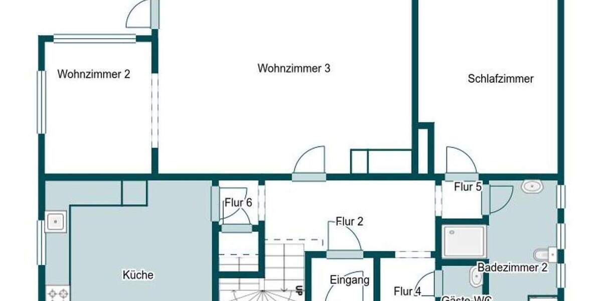 Einfamilienhaus Emden Stadtzentrum - 5 Zimmer, 204 m&sup2;, 399.000&euro; | Angebot:25538724