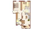 Etagenwohnung Elsterwerda - 3 Zimmer, 63 m&sup2;, 340&euro; | Angebot:26674012