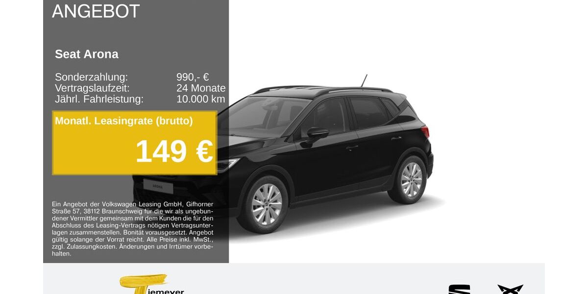Seat Arona 21.226 km 21.490 &euro; Bochum 44809