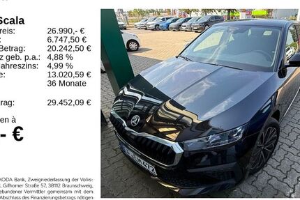 Skoda Scala 6.300 km 26.790 &euro; Gifhorn 38518