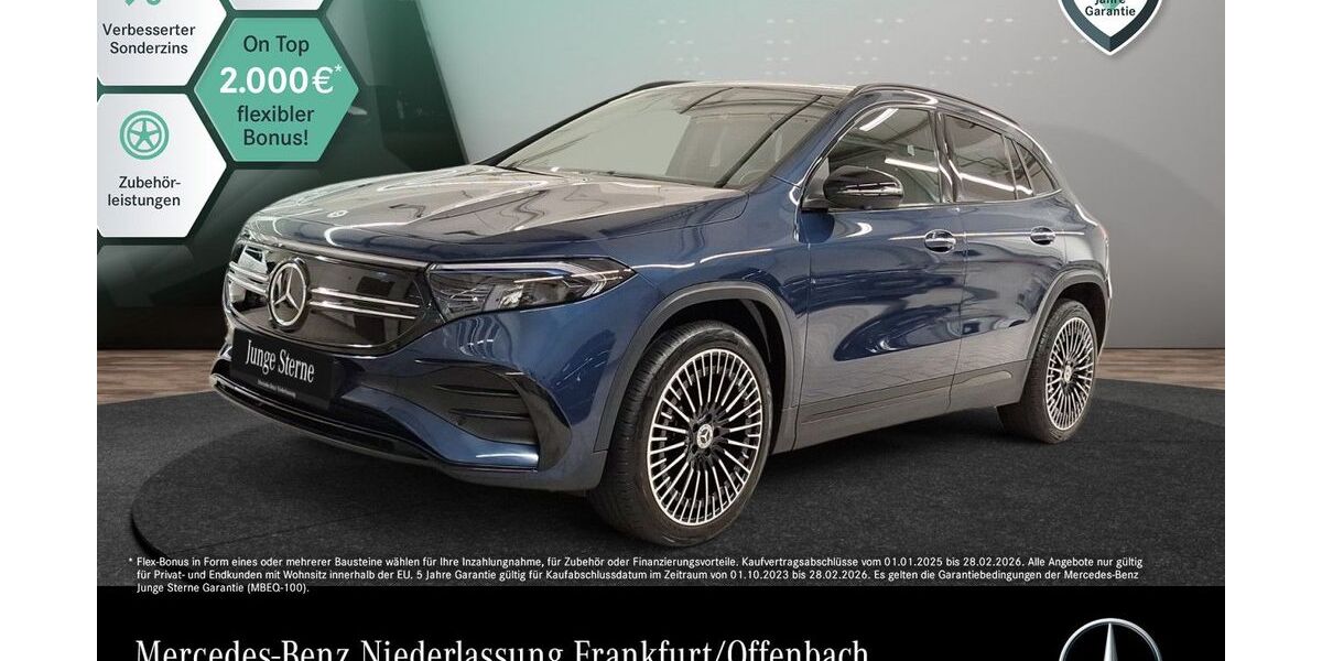 Mercedes-Benz EQA 7.975 km 37.890 € Frankfurt 60599